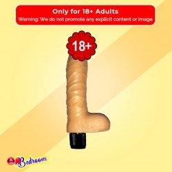 Realistic Penis with Vibrations And Real Feel Balls RSV-074