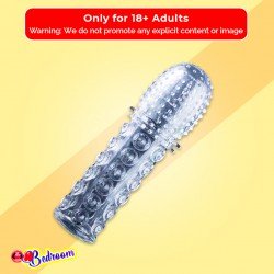 Crystal Penis Sleeve Textured Extension PES-021